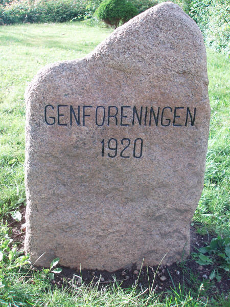 Genforeningssten i Gjern, Silkeborg kommune