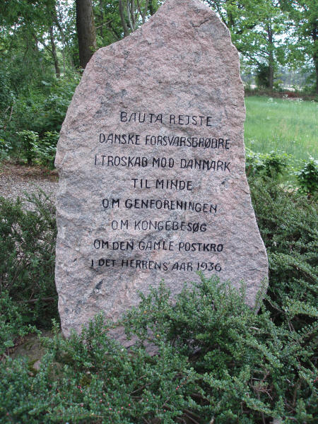 Genforeningssten i Kravlund, Aabenraa kommune