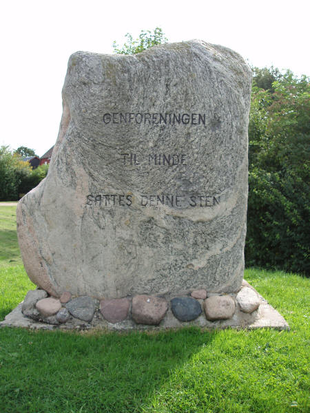 Genforeningssten i Møgeltønder by og sogn, Tønder kommune (2)