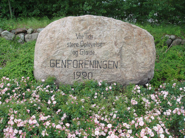 Genforeningsstenen i Skrydstrup, Haderslev kommune