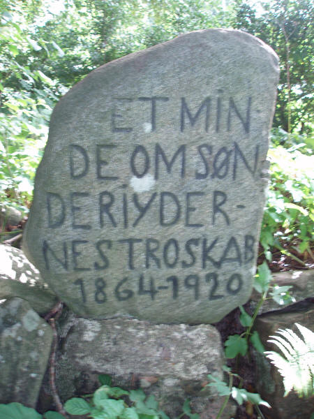 Genforeningssten i Sønder Onsild by, og sogn, Mariagerfjord kommune (2)
